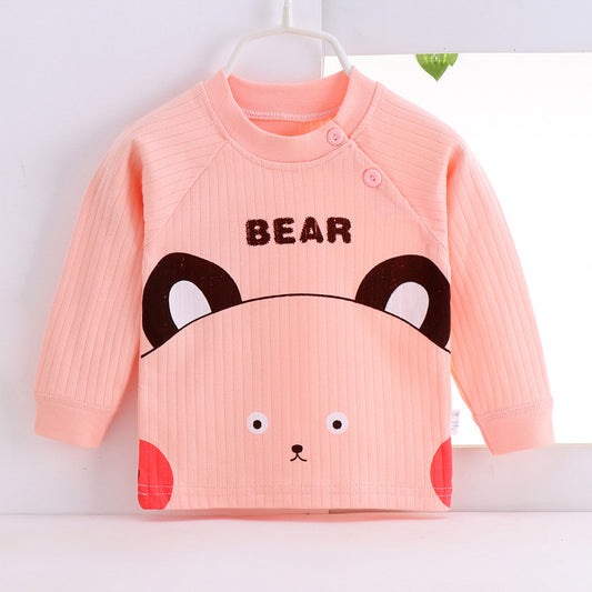 Autumn and Winter Clothes Boys and Girls Children's Home Underwear