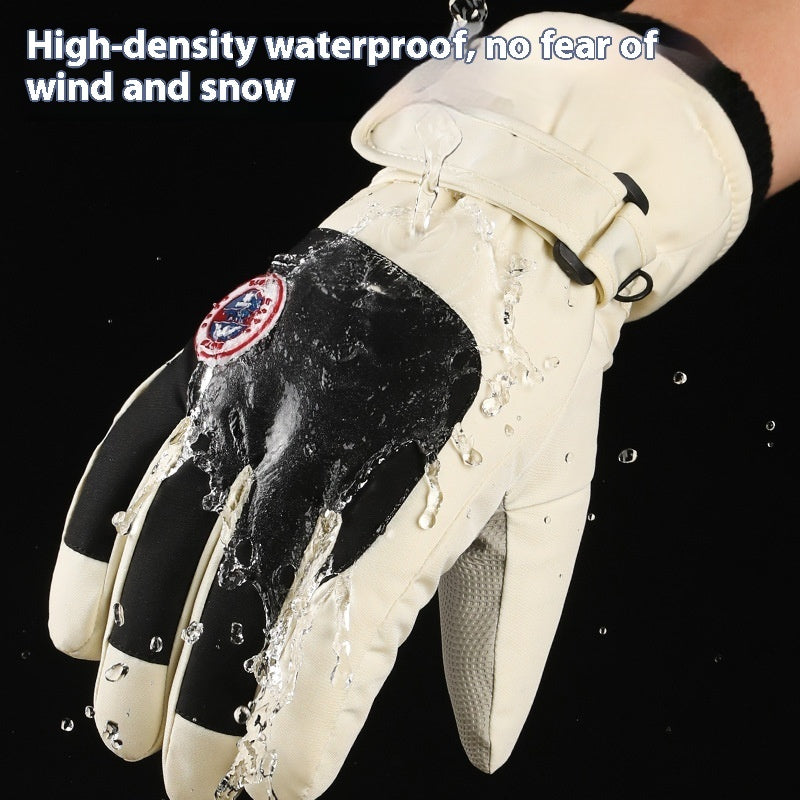 Winter Ski Windproof Touch Screen Fleece Warm Gloves