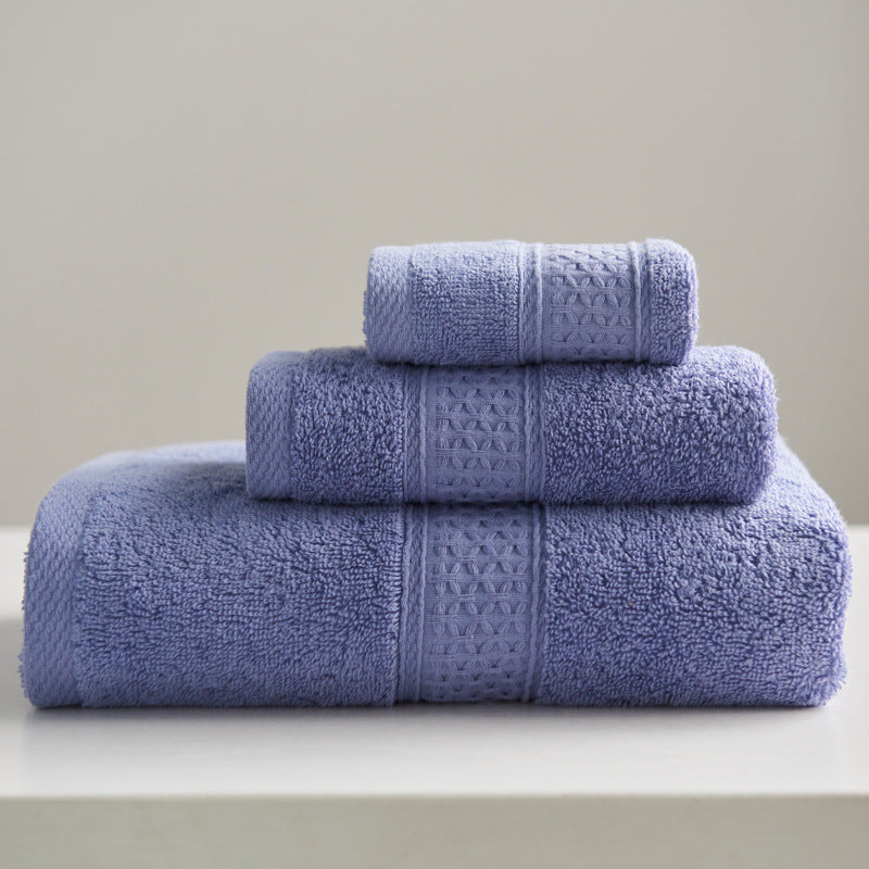 Minimalist Style Square Towel Towel Bath Towel Set Towel Pure Cotton