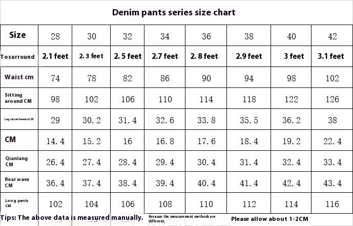 Youth Embroidery Float Fashionable Denim Trousers