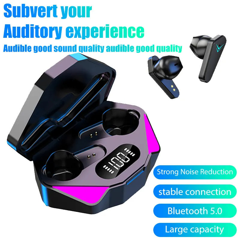 X15  Tws Earphone Bluetooth Wireless Without Box V5.1 In Ear Headphones Blutooth Hearing Aids Sport Gamer Headset Phone