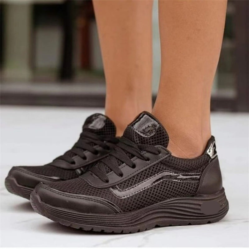 Lace-up Sports Style Low-top Shoes Women