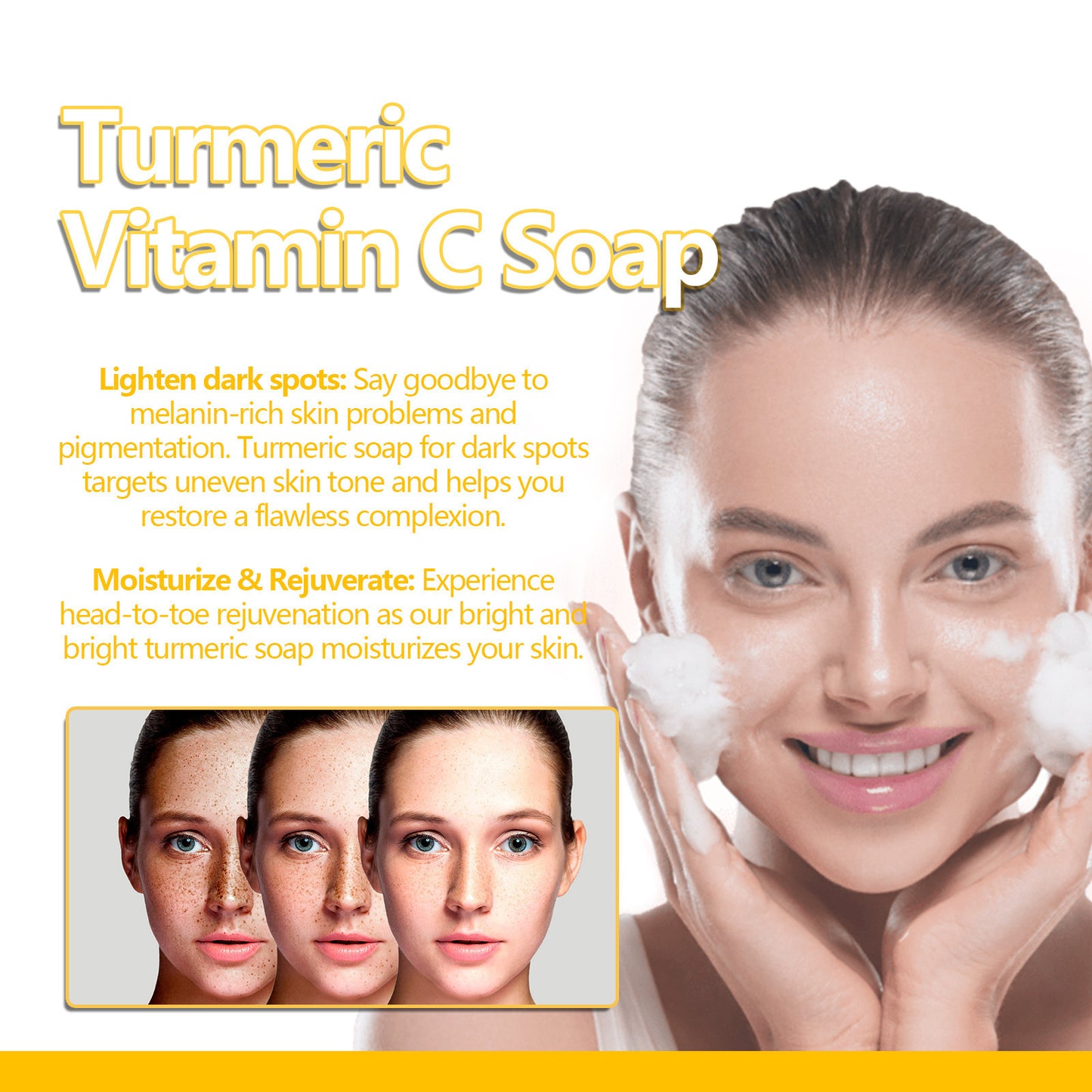 Cleansing Facial Fade Spot Skin Rejuvenating Soap