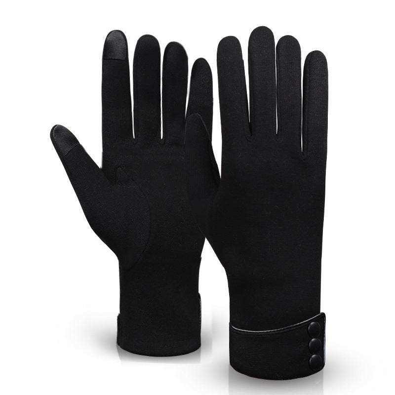 Winter Riding Thermal Fleece Gloves Households